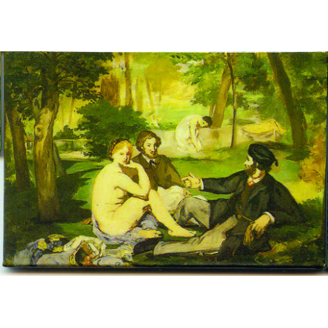 Magnet/Manet Dejeunér a l´Herb